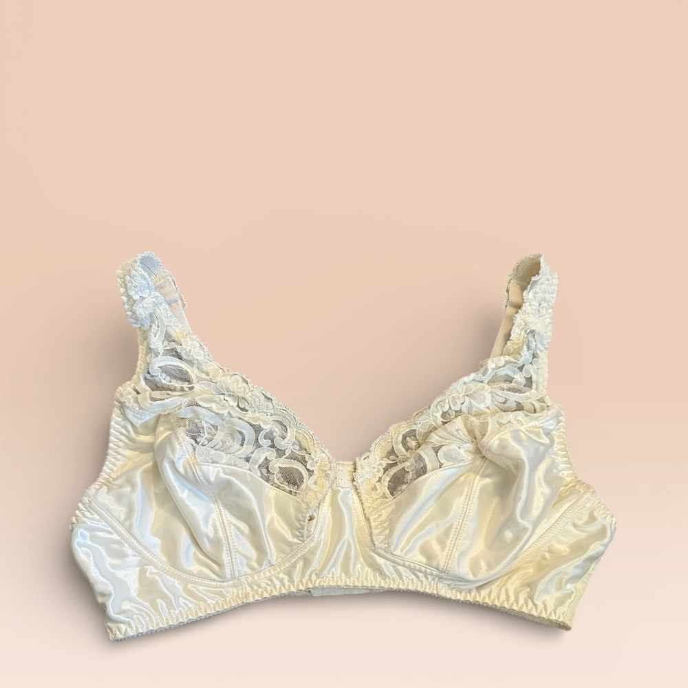 Adonna Vintage Cream Lace Women's Bra